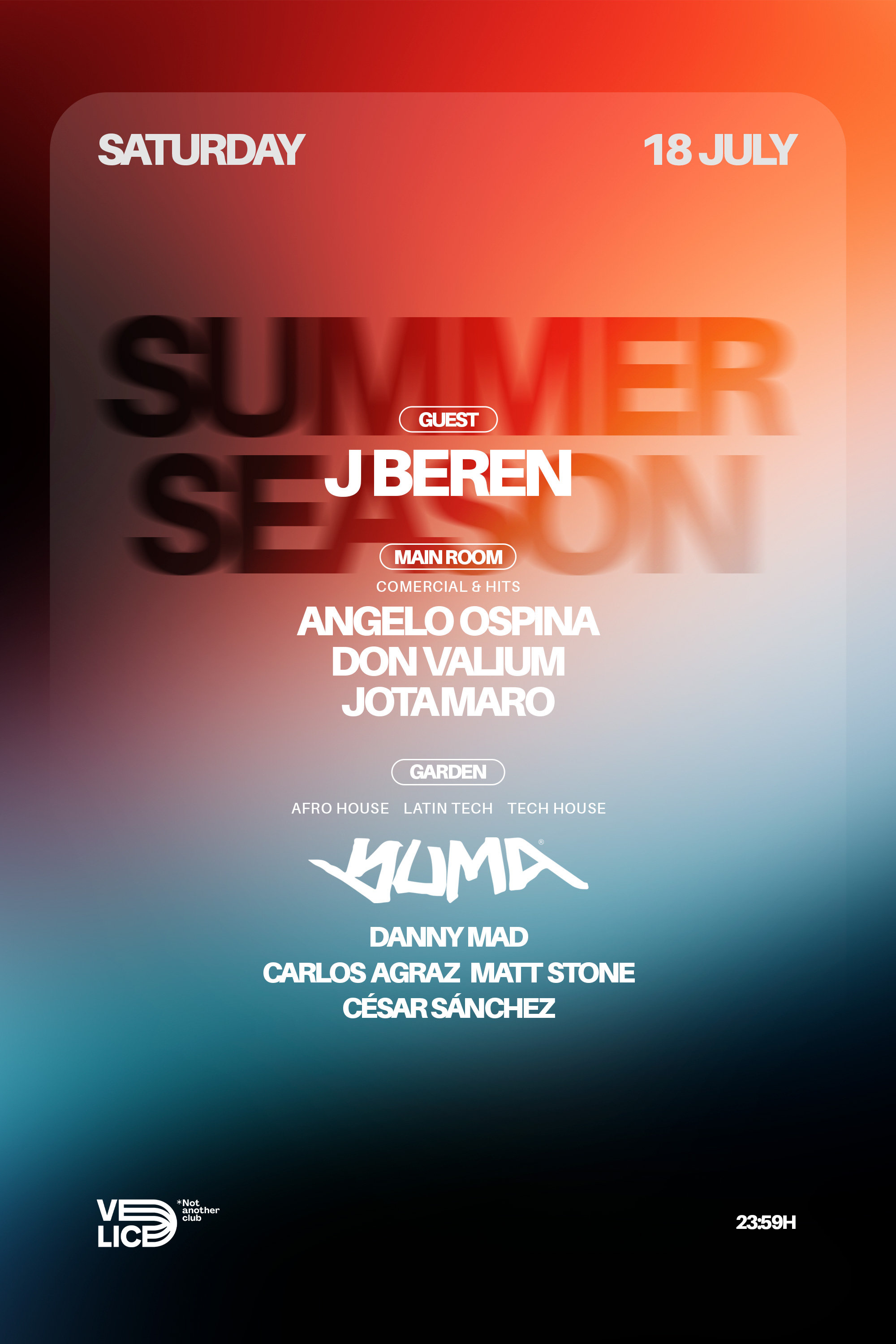 ENTRADA SABADO 18 DE JULIO
